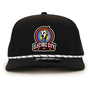 ECFC Shield Black Waterproof Rope Hat