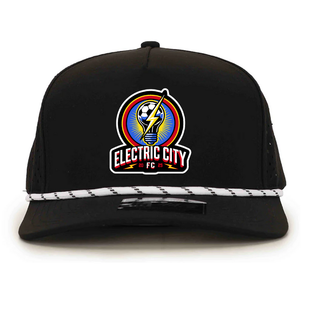 ECFC Shield Black Waterproof Rope Hat