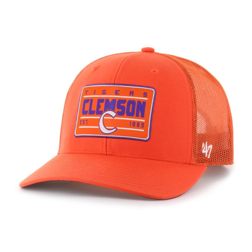 Clemson Tiger's '47 Brand Hat | Hardline Trucker - Orange