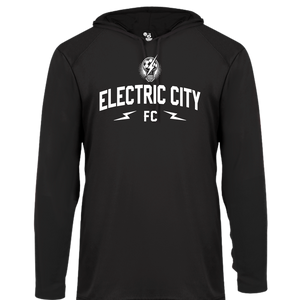ECFC Team Name Long Sleeve Hooded Tee - Dry-Fit (Copy)