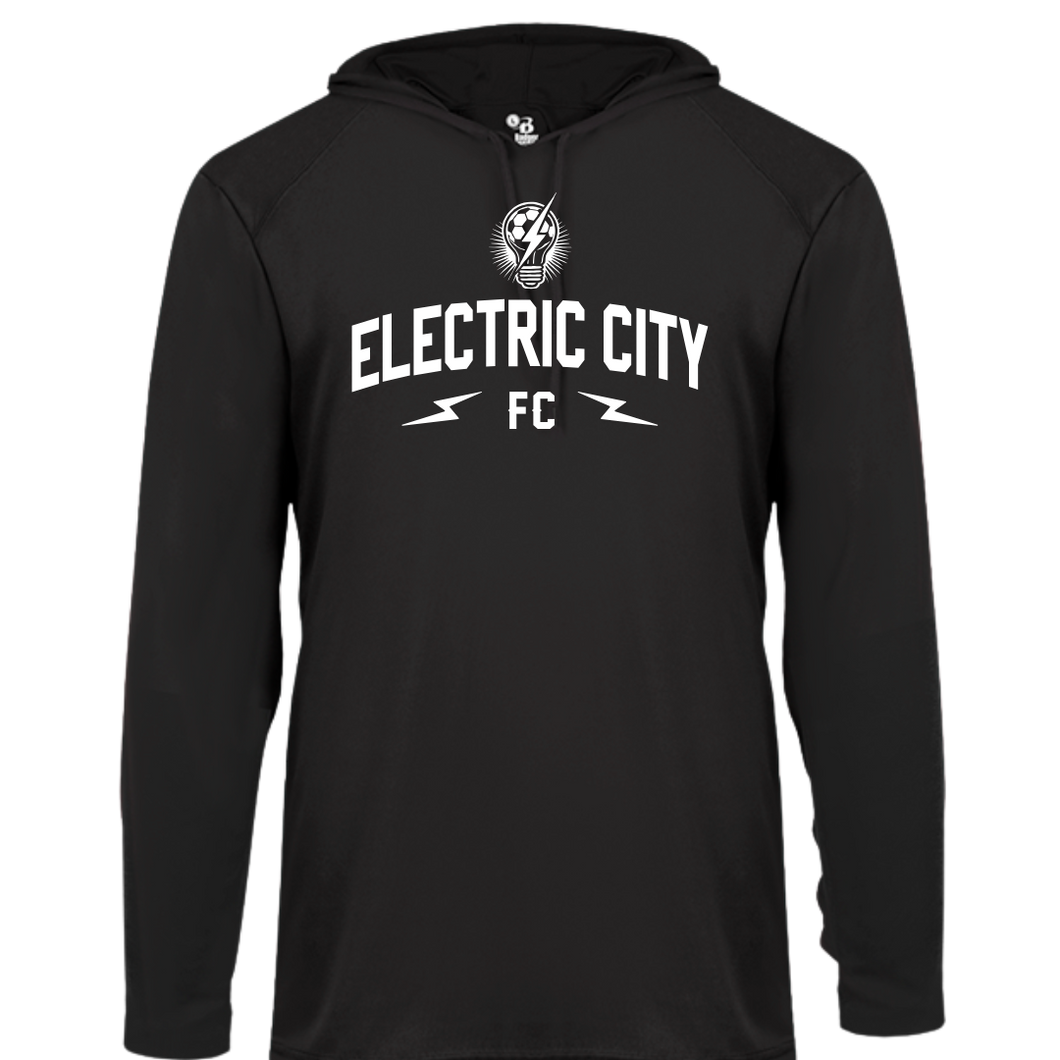 ECFC Team Name Long Sleeve Hooded Tee - Dry-Fit (Copy)