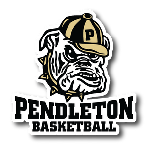 Pendleton Bulldogs Decal | Basketball