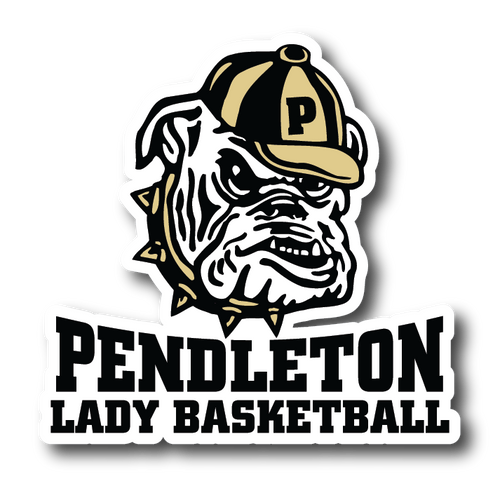 Pendleton Bulldogs Decal | Lady Basketball