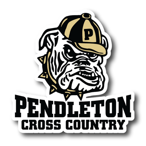 Pendleton Bulldogs Decal | Cross Country