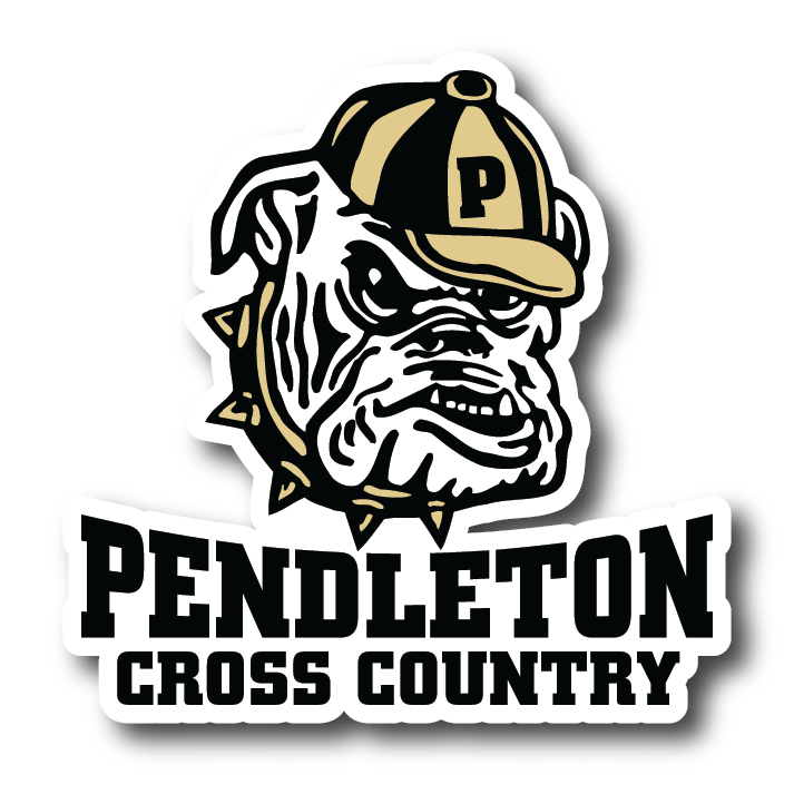 Pendleton Bulldogs Decal | Cross Country