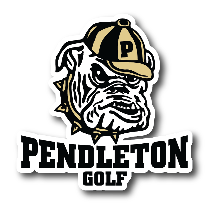 Pendleton Bulldogs Decal | Golf