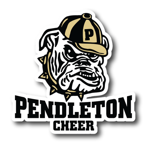 Pendleton Bulldogs Decal | Cheer