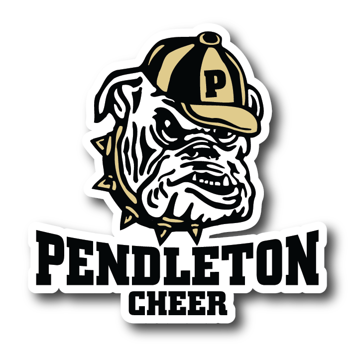 Pendleton Bulldogs Decal | Cheer