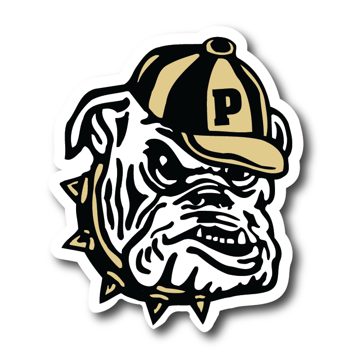 Pendleton Bulldogs Decal | Bulldog Head