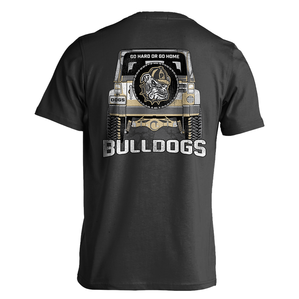 Pendleton Bulldog Tee | Jeep Life - Go Hard or Go Home