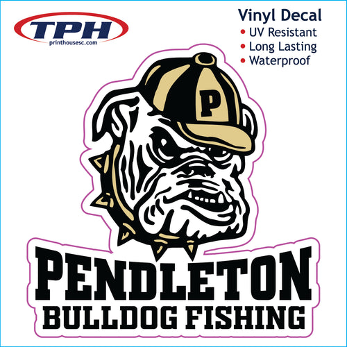 Pendleton Bulldogs Decal | Fishing