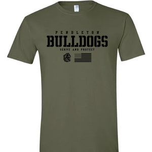 Pendleton Bulldog Tee | Military Bulldog