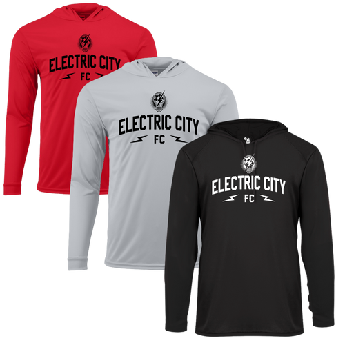 ECFC Team Name Long Sleeve Hooded Tee - Dry-Fit (Copy)