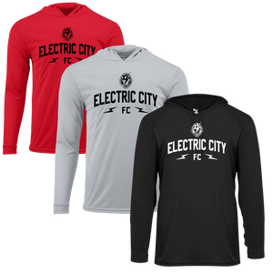 ECFC Team Name Long Sleeve Hooded Tee - Dry-Fit (Copy)