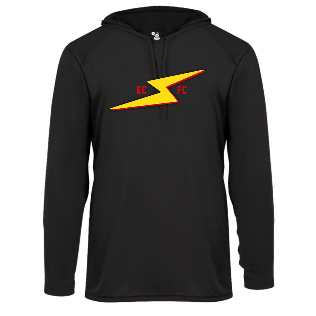 ECFC Bolt Long Sleeve Hooded Tee - Dry-Fit