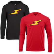 ECFC Bolt Long Sleeve Hooded Tee - Dry-Fit