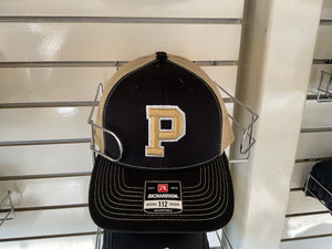 Pendleton Bulldogs 3D "P"| Adjustable Hat - Black and Gold