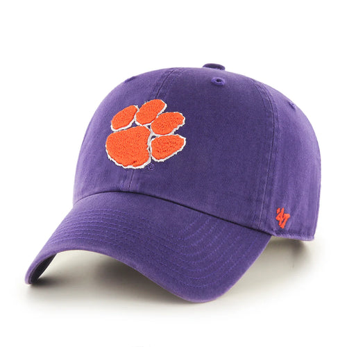 Clemson Tiger's '47 Brand Hat | Clean Up - Purple