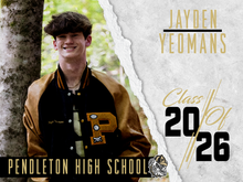 Class of 2026 - Senior Yard Sign - 2 SIDED PRINT