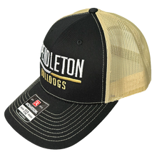 Pendleton Bulldogs Split Bar | Adjustable Hat - Black and Gold