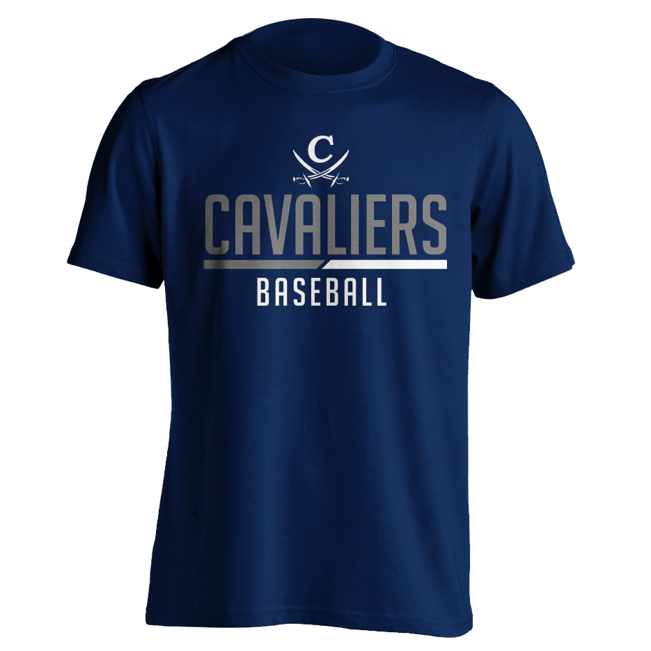 Cavalier Split Bar Tee