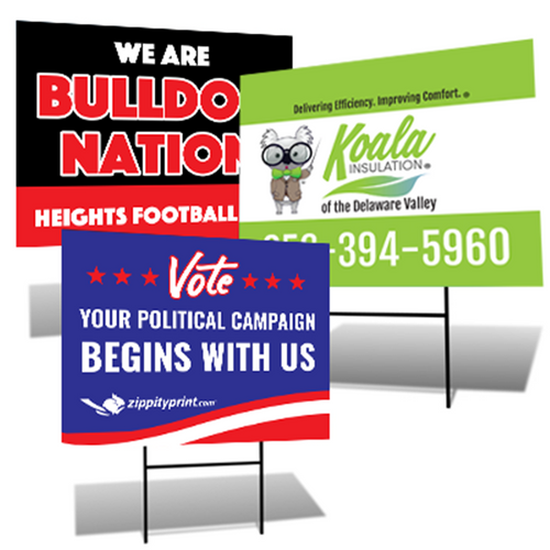 Custom Yard Signs - 2 Sided