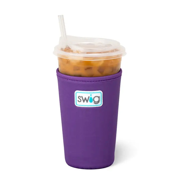 Purple Iced Cup Coolie - Medium