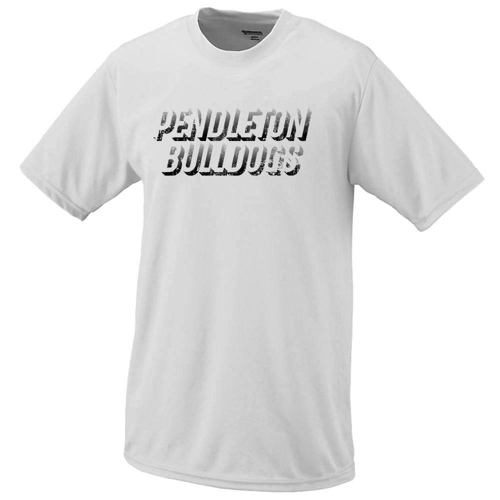 Pendleton Bulldogs Distressed Fade | Dry Fit Tee