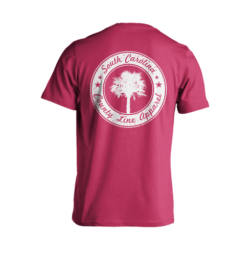 Hot Pink Shirt with the SC Star on the Back