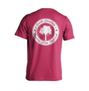 Hot Pink Shirt with the SC Star on the Back